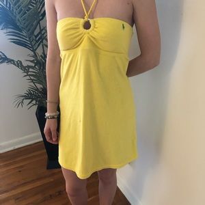 Cover up yellow dress Ralph Lauren
